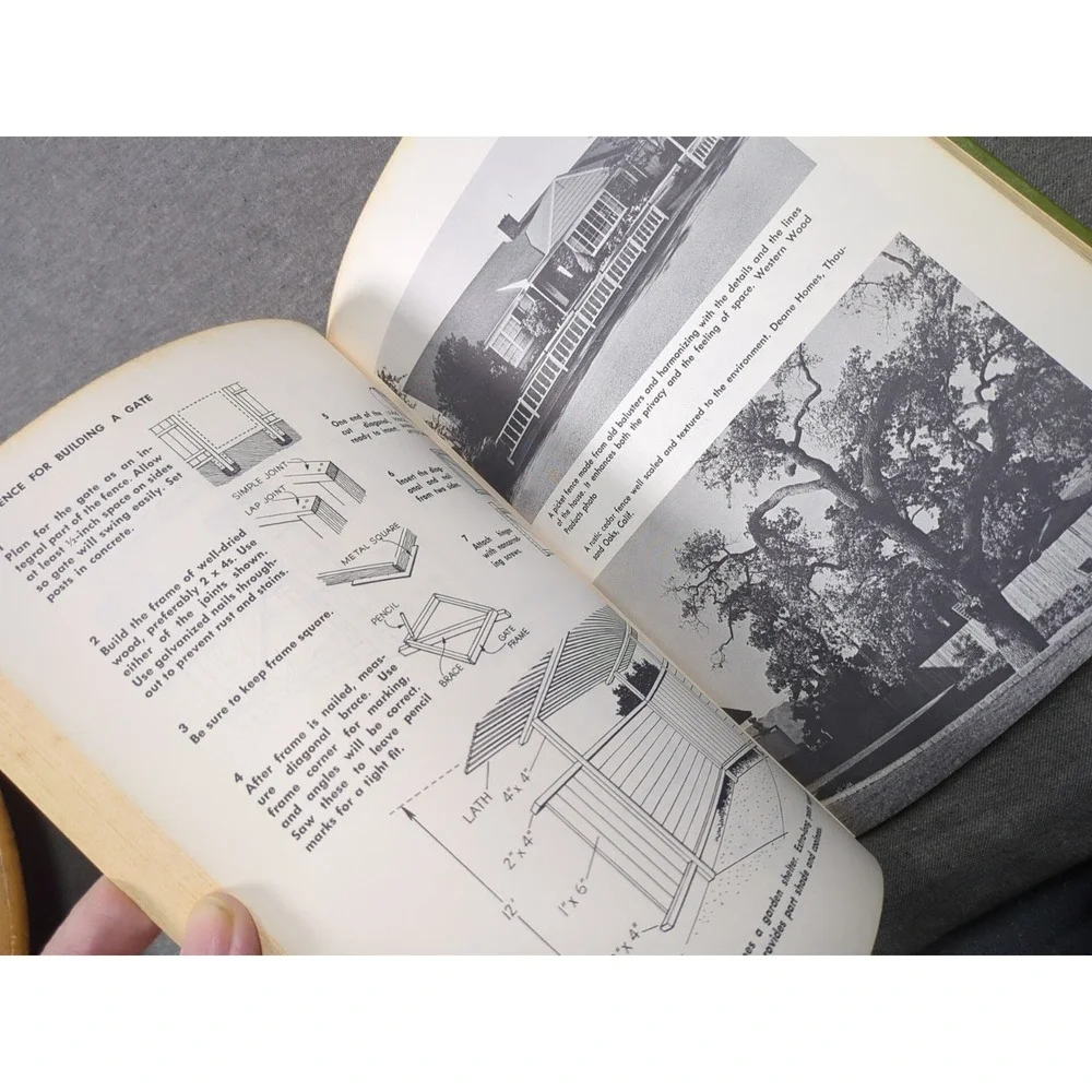 1971 The Outdoor How-To-Build-It Book‎ Robert Behme VTG Hardcover Hawthorn Books